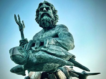 Neptune, Bronze Study — photograph by Randy Polito