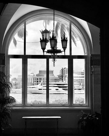 The Chandelier Window, City View — photograph by Randall Polito