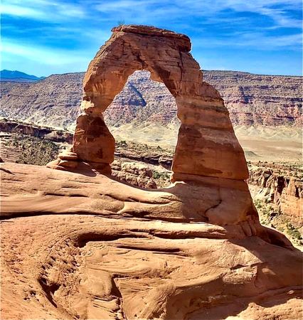 Delicate Arch, Second View — photograph by Randy Polito