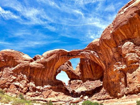 Red Rock Arch, Desert Formation — photograph by Randall Polito