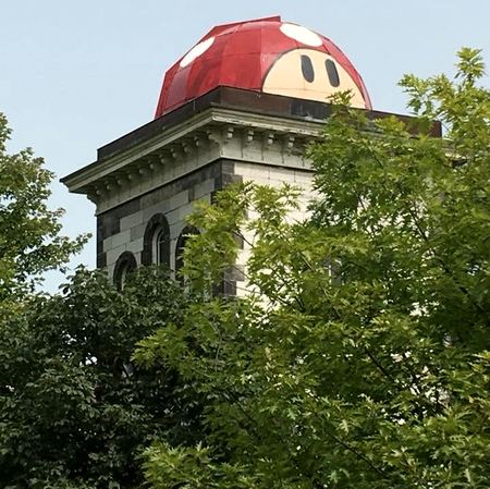 The Red Dome, Tower Study — photograph by Randy Polito