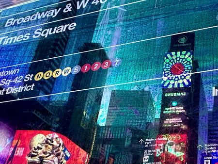 Times Square, Broadway and 42nd — photograph by Randall Polito