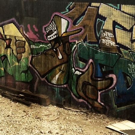Wall of Tags, Urban Study — photograph by Randall Polito