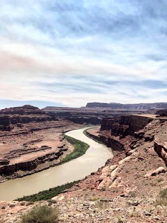 The River Bend, Canyon Country — photograph by Randy Polito