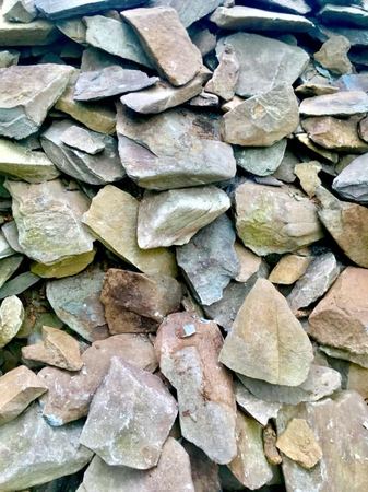 Stacked Stone, Study in Grey — photograph by Randall Polito