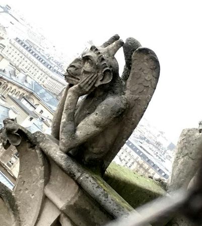 The Chimera, Notre-Dame — photograph by Randall Polito