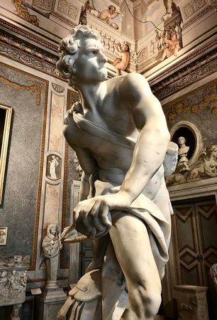 Marble Figure, Palace Interior — photograph by Randall Polito
