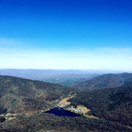 Valley Lake, Aerial View — photograph by Randy Polito