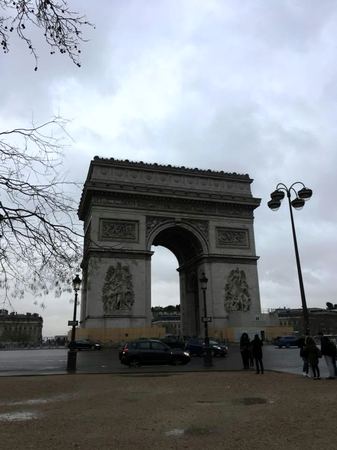 Arc de Triomphe, Paris — photograph by Randy Polito