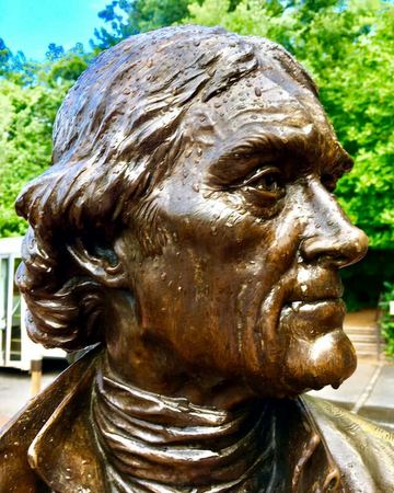 Bronze Bust, Profile Study — photograph by Randall Polito
