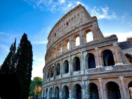 The Colosseum, Rome — photograph by Randall Polito