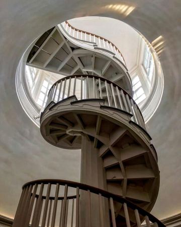 The Spiral Stair — photograph by Randall Polito