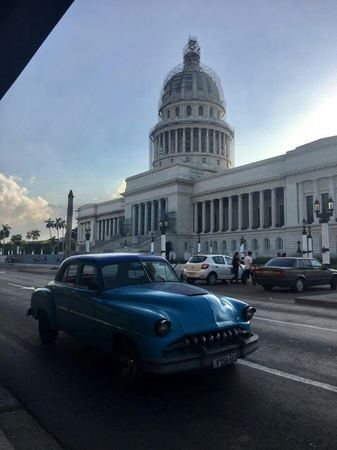 The Blue Classic, Capitol Building — photograph by Randy Polito