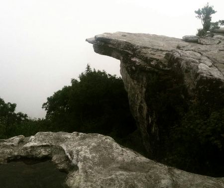 The Rock Overhang — photograph by Randall Polito