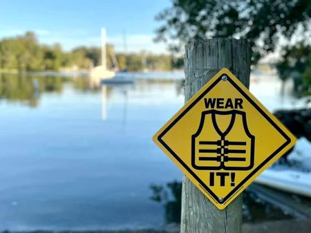 Wear It, Lakeside Sign — photograph by Randy Polito