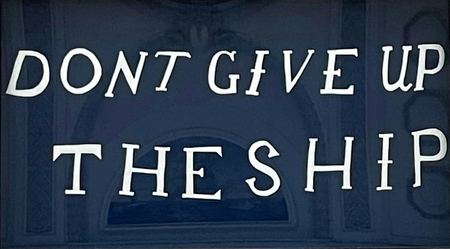 Don't Give Up the Ship — photograph by Randall Polito