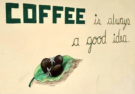 Coffee Is Always a Good Idea — photograph by Randall Polito