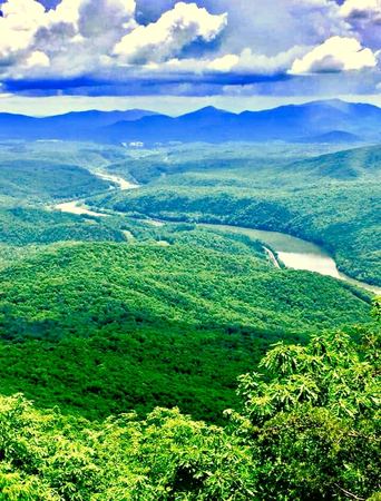 Green Valley, Winding River — photograph by Randall Polito