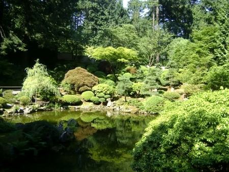 The Japanese Garden — photograph by Randy Polito