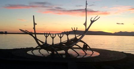 Sun Voyager, Reykjavik — photograph by Randall Polito
