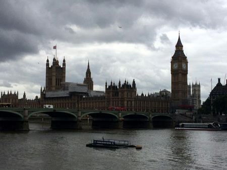 Westminster, Cloudy Sky — photograph by Randy Polito