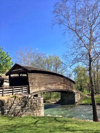 The Covered Bridge — photograph by Randy Polito