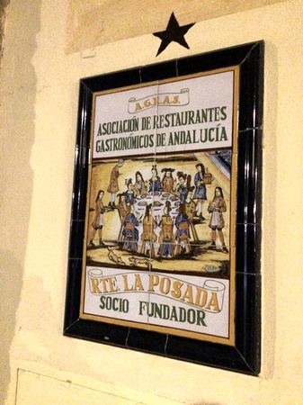 Restaurant Guild, Tile Plaque — photograph by Randy Polito