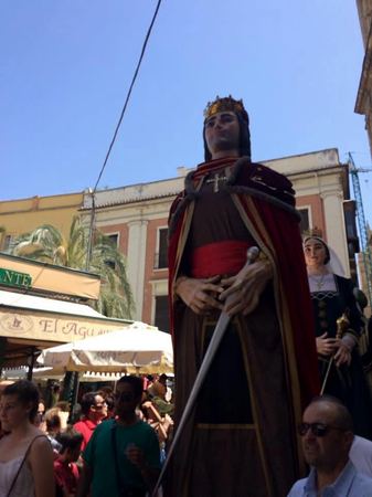 The Giant, Festival Procession — photograph by Randall Polito