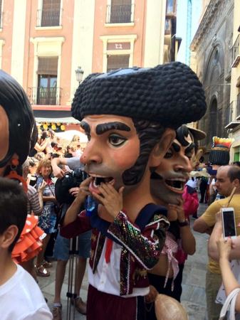 Cabezudos, Close Study — photograph by Randy Polito