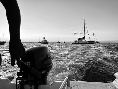 From the Boat, Harbor View — photograph by Randy Polito