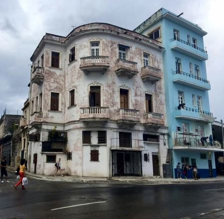 The Blue Building, Havana — photograph by Randy Polito