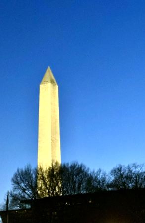 The Washington Monument — photograph by Randy Polito