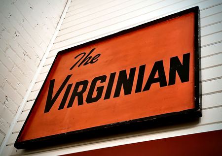 The Virginian, Roadside Sign — photograph by Randall Polito