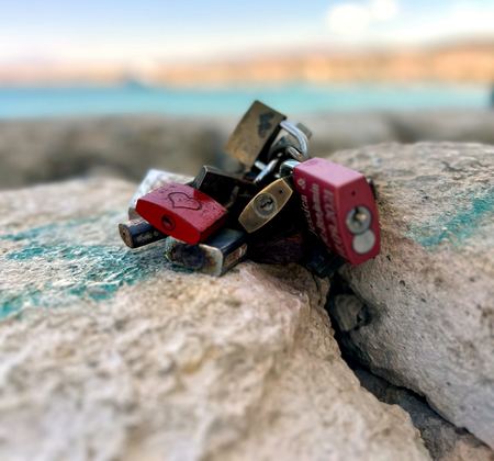 Love Locks, Close Study — photograph by Randy Polito