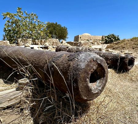 The Old Cannons — photograph by Randy Polito