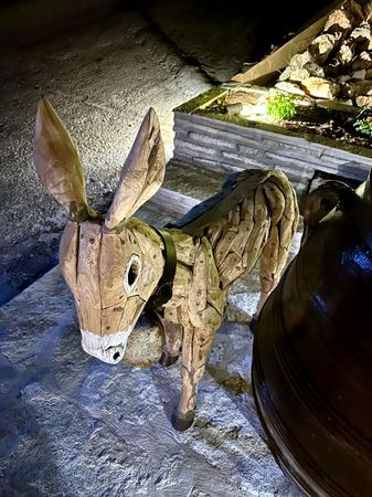 Carved Donkey, Study in Wood — photograph by Randall Polito