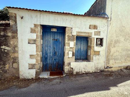 Blue Door, Stone House — photograph by Randall Polito