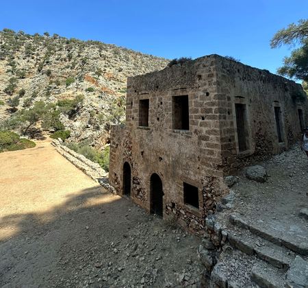 The Stone Ruin, Hillside — photograph by Randy Polito