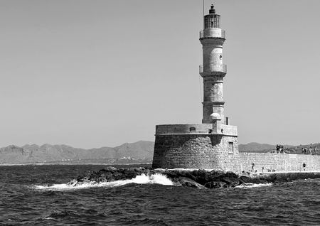 The Venetian Lighthouse, Chania — photograph by Randall Polito