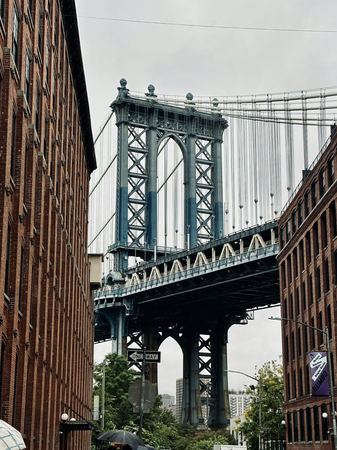 Manhattan Bridge, DUMBO — photograph by Randy Polito