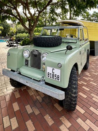 The Vintage Land Rover — photograph by Randall Polito