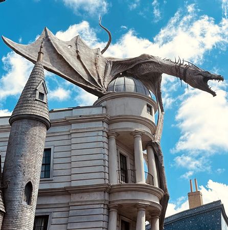 The Dragon, Castle Rooftop — photograph by Randall Polito