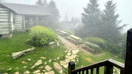 The Foggy Cabin — photograph by Randall Polito