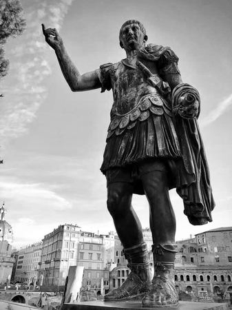 The Emperor, Monochrome — photograph by Randall Polito