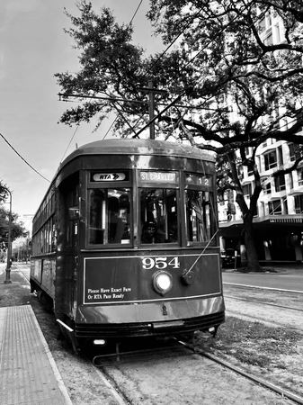 The Streetcar, New Orleans — photograph by Randall Polito