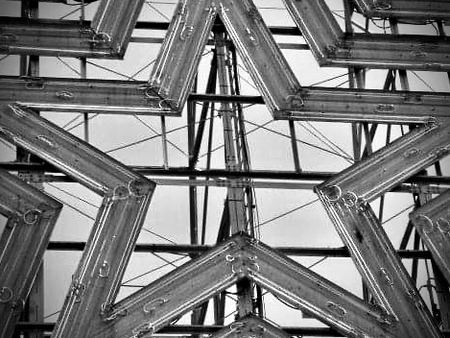 The Star Frame, Monochrome — photograph by Randall Polito