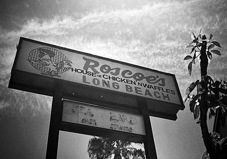 Roscoe's, Monochrome — photograph by Randy Polito