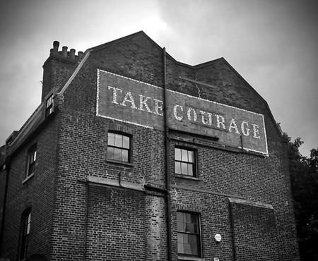 Take Courage, Third Study — photograph by Randall Polito
