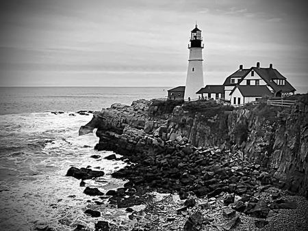 The Lighthouse, Cliffside House — photograph by Randall Polito