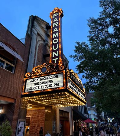 The Paramount, Theater Marquee — photograph by Randall Polito